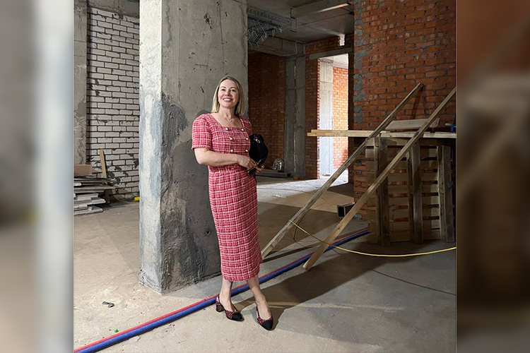 В процессе ремонтных работ новой клиники. Лето 2024