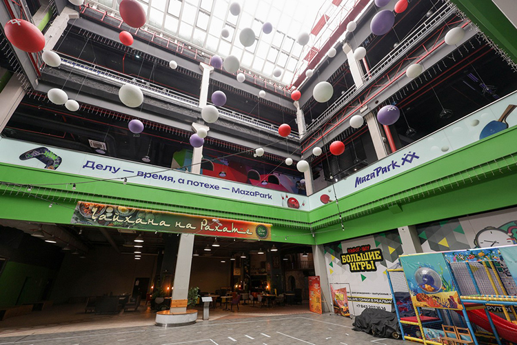 Действующий сейчас объект имеет 7 этажей площадью 35,7 тыс. кв. метров