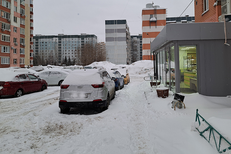 Ситуация возле пекарни на Квартале