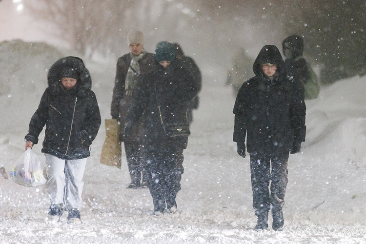 Снегопад сменяется морозами &mdash; и так по кругу