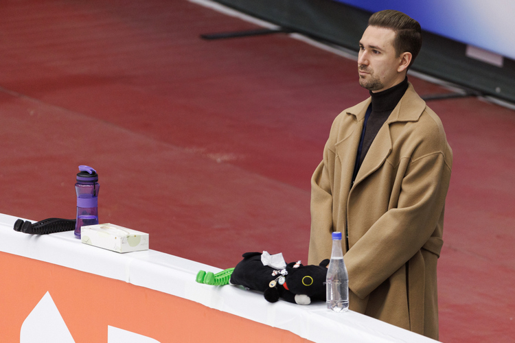 Даниил Глейхенгауз сопровождал Петросян на арене (фото сделано не на Олимпиаде)