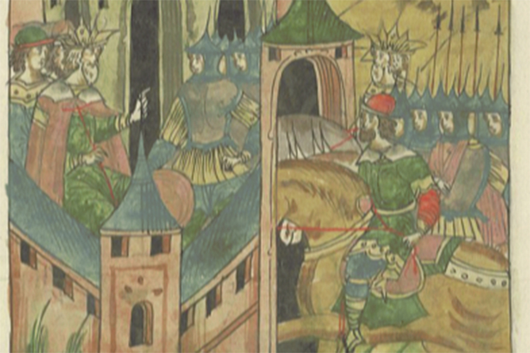 Важным этапом стала середина XV века, когда московские войска потерпели целый ряд чувствительных поражений от войск Улуг-Мухаммеда, что привело к междоусобной войне между претендентами на московский трон