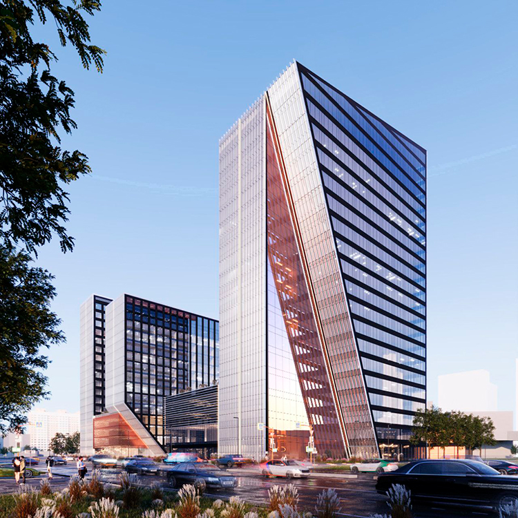 «Задача была интересная &mdash; создать именно акцентный объект для этого перекрестка. Как мне кажется, это получилось»