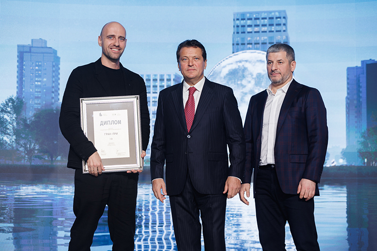 Иван Греков на церемонии награждения за лучшее архитектурное и градостроительное решение в Казани