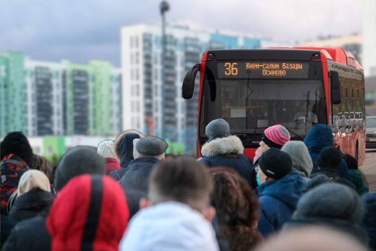 Нет водителей и кондукторов: казанские автобусы реже доезжают до 50-тысячного «Салават Купере»