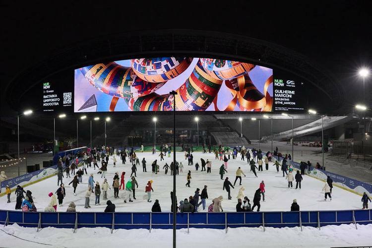 Зимний сезон на «Ак Барс Арене»: более 220 тысяч гостей, каток и хоккейные турниры