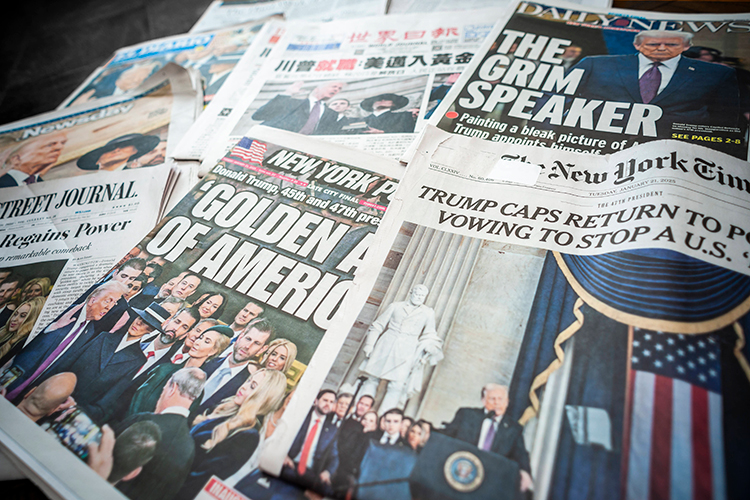 Одни издания однозначно поддерживают решения президента США Дональда Трампа и требуют от него развить успех первых дней операции, другие резко критикуют и считают войну неоправданной