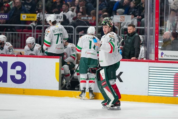 На конец сезона место в воротах «Ак Барса» займет Максим Арефьев