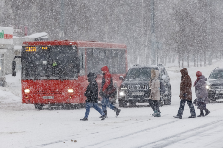 Нынешняя зима в Татарстане стала аномально снежной, а февраль побил все рекорды по осадкам