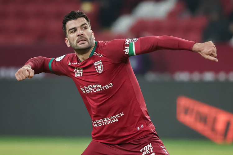 Капитан Вуячич забил впервые за три года в «Рубине»