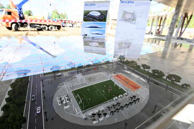 В ЖК «Салават купере» по ул. Мастеров строится физкультурно-оздоровительный комплекс «Центр спорта ФИЗРА»