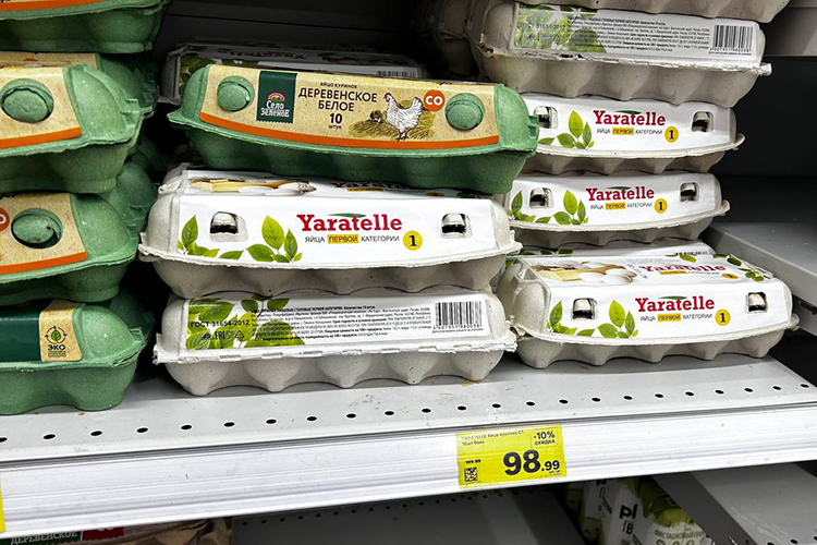 За год стали дороже яйца