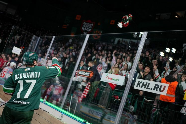Барабанов уже выигрывал Кубки Гагарина, но не как лидер команды