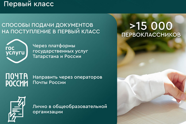 «Заявления, направленные на электронную почту школ, не рассматриваются», &mdash; предупредил Ризванов