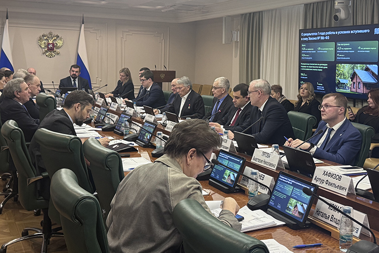  В Москве прошел круглый стол в Совете Федерации с замглавой минстроя РФ Никитой Стасишиным на тему обмана в сфере ИЖС<p> </p>