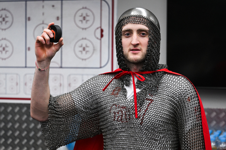 Кольчуга &mdash; приз лучшему игроку мачта, по мнению команды, у «Авангарда»