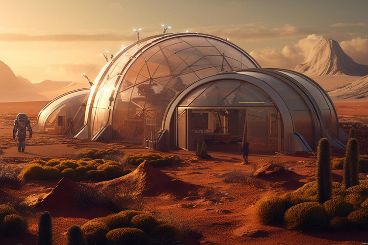 «Я думаю, что не позднее 2100-х годов появится первое серьезное космическое поселение. Если все пойдет хорошо, то в районе 2040-х»