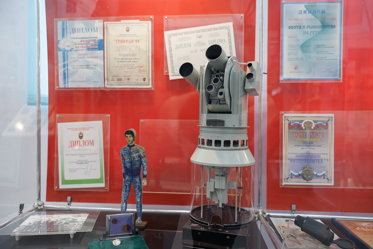 Макет полностью собранного «Пиона»