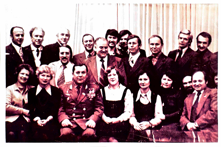 Коллектив КОМЗа и «Фотона», работавший над «Пионом»