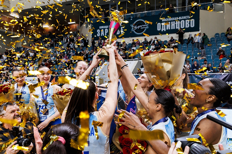 Казанский «Динамо – Ак Барс» в третьем матче финала чемпионата России в гостях со счетом 3:0 обыграл подмосковное «Заречье» и с этим же счетом завершил серию