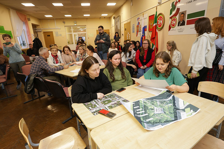 Накануне публике представили эскизы будущего благоустройства &mdash; дабы все желающие могли высказать замечания и пожелания