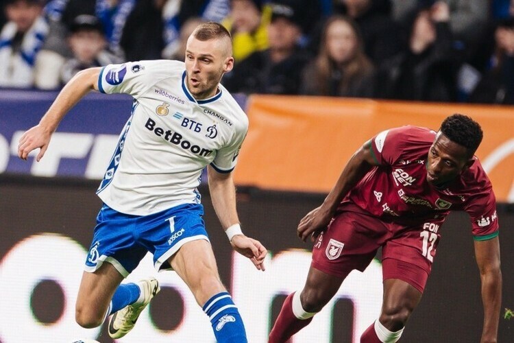 «Рубин» поднялся на 7-е место, которое ранее занимало «Динамо»