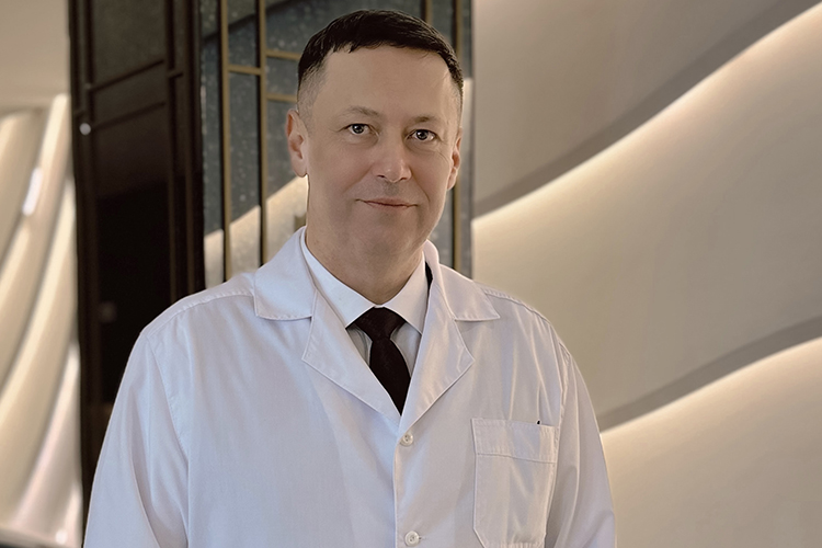 Заместитель главврача по лечебной работе в медицинском центре санатория «Форос» Дмитрий Жидков