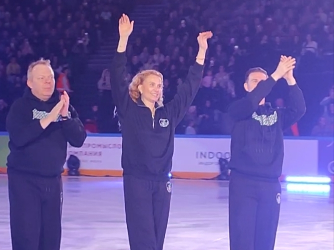 Сергей Дудаков, Этери Тутберидзе и Даниил Глейхенгауз