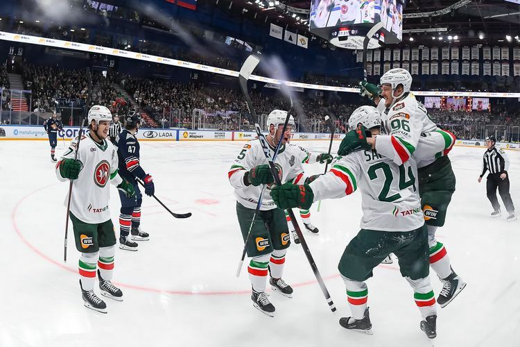 «Ак Барс» обыграл «Металлург» со счётом 5:2 в первом матче ½ финала Кубка Гагарина в Магнитогорске