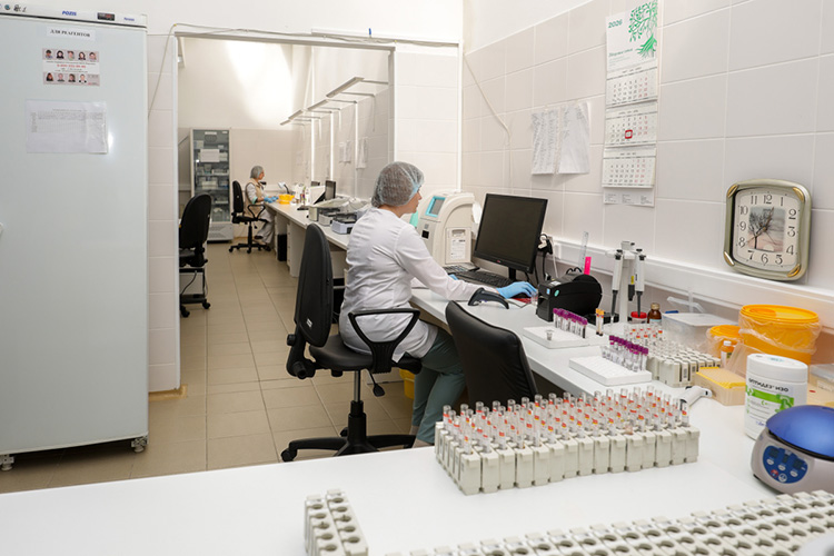 «В нашем лабораторном комплексе работают высококлассные сотрудники с многолетним опытом»