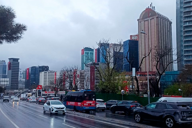 Дождливый Стамбул