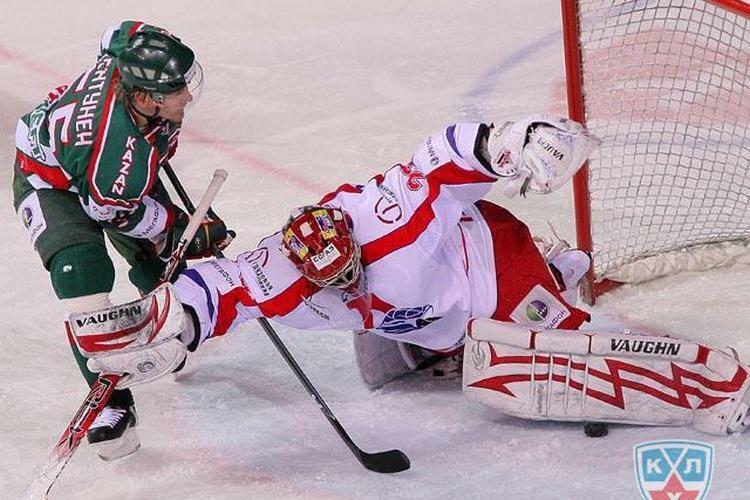 Ворота «Локомотива» защищал Георгий Гелашвили &mdash; ныне тренер «Ак Барса»