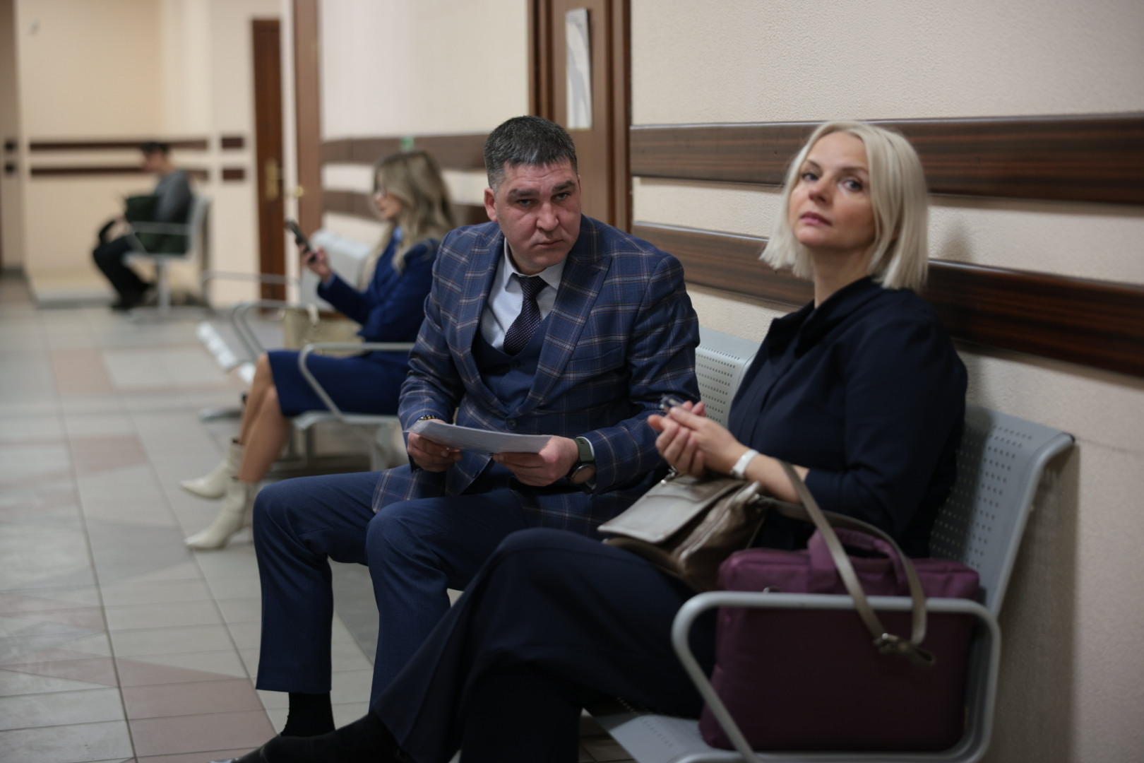 Адвокат Альберт Сафин и юрист Алла Агарева