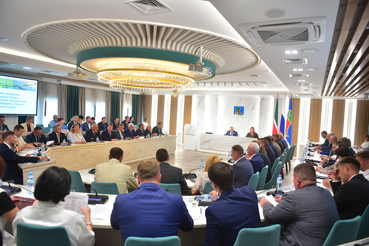 Местом для дискуссий сегодня стал городской совет Набережных Челнов