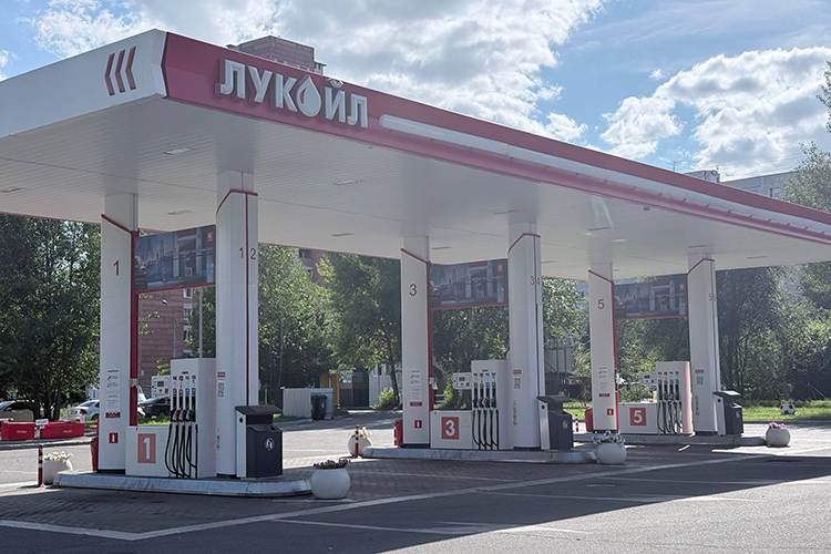 На станции «Лукойла» на улице Гаврилова, где в наличии был только ДТ за 76,73 рубля, бензовоза, кажется, на самой станции уже давно не видели