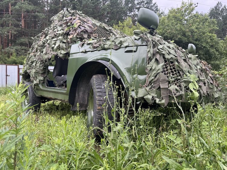 Багги отправилась на фронт