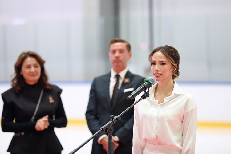 Алина Загитова: «Мы открываем центр фигурного катания, здесь будет начинаться путь чемпионов»