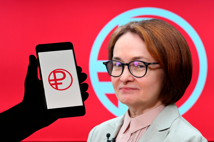 «Будет как с мессенджером «Макс»: Набиуллина начала «приживлять» цифровой рубль