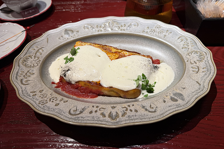 Лазанья с кониной