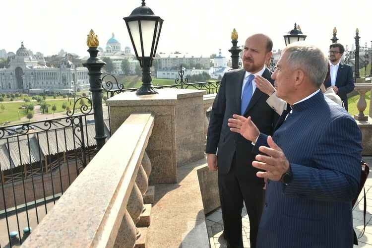 Билал Эрдоган в Казани в 2022 году