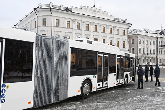 Казань стала первым городом России, в котором тестируют автобус третьего поколения Минского автомобильного завода  «МАЗ 303»