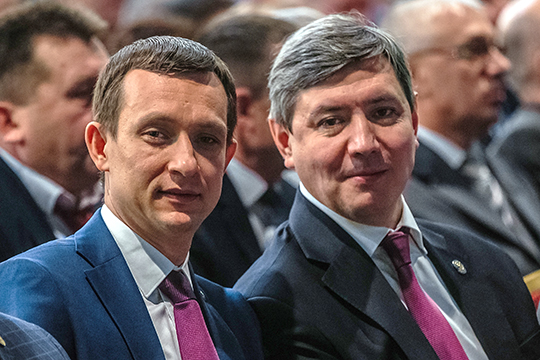 Казанский Кремль молниеносно сменил главу Альметьевска, перебросив Айрата Хайруллина (слева) на должность руководителя минцифры РТ. Столь же неожиданно был отправлен в отставку Роман Шайхутдинов (справа)