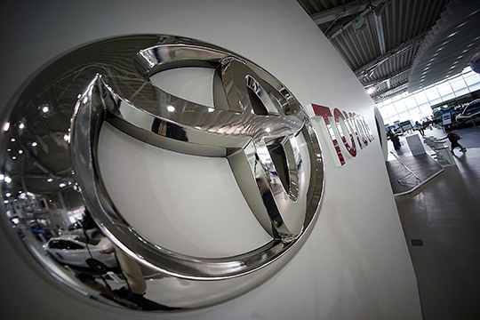У Toyota незавидная динамика в РТ: минус 274 единицы или 11% до 2146 авто по итогам трех кварталов