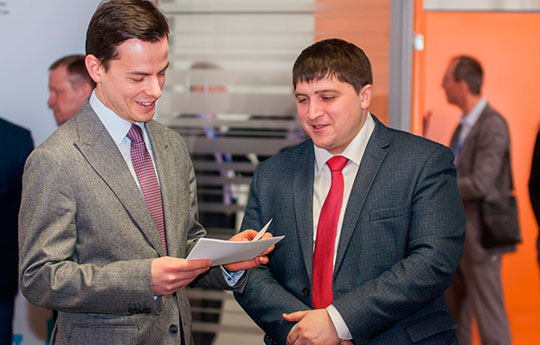 Радмир Беляев (справа): «Думаю, что приход нового правительства положительно скажется на динамике развития страны»