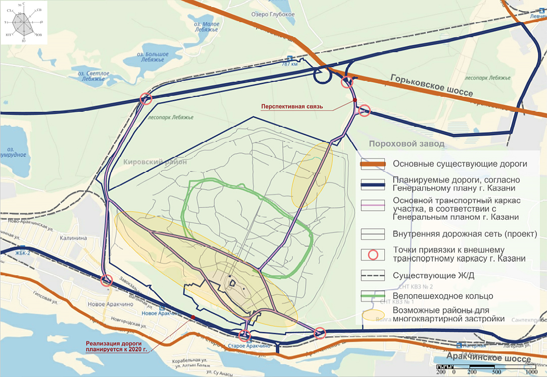 Карта горьковское шоссе