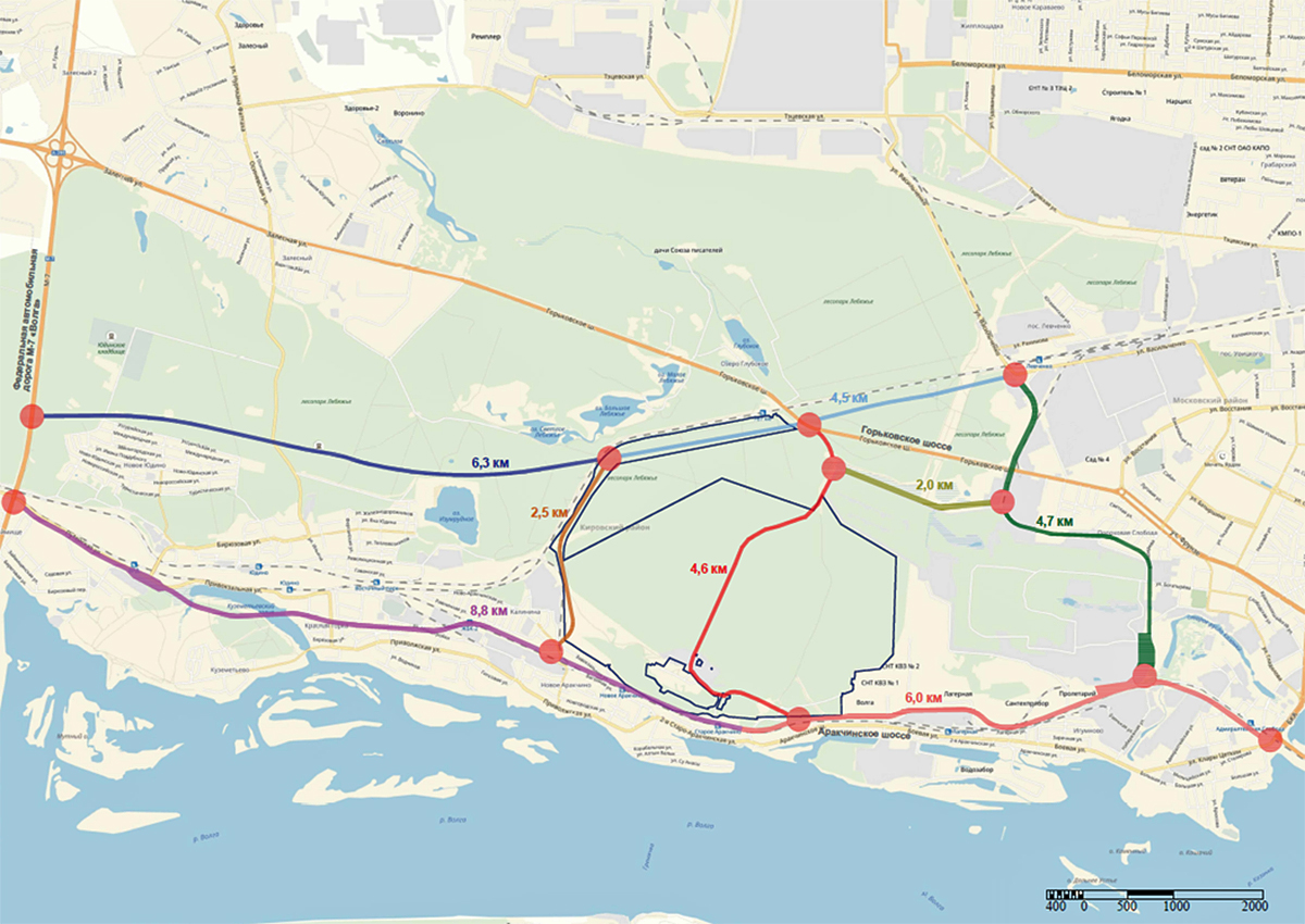 Трасса волга м7 карта