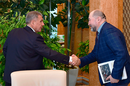 В марте Хакимов встречался с Миннихановым, по-видимому, как раз по вопросу организации визита муфтия