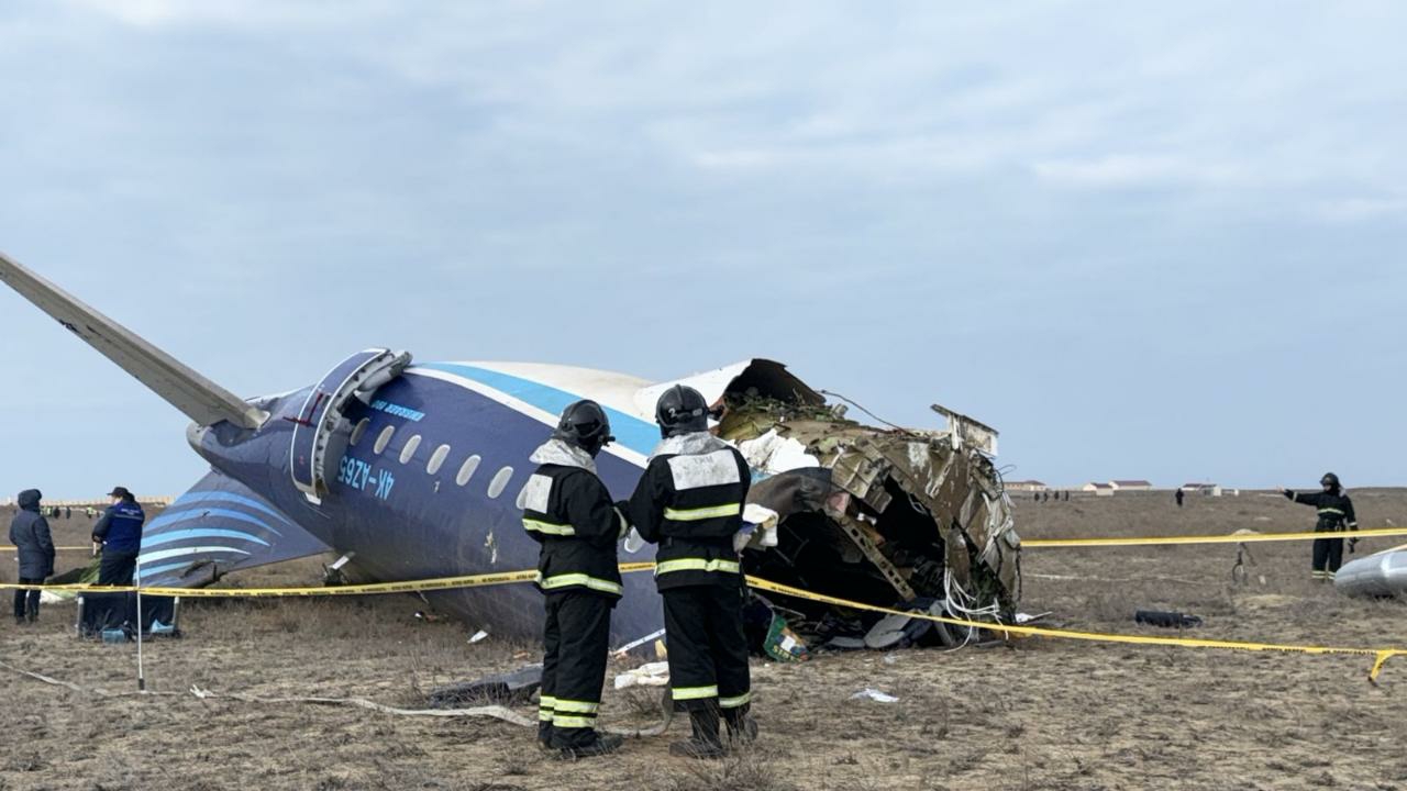 Рухнувший самолет 25 декабря