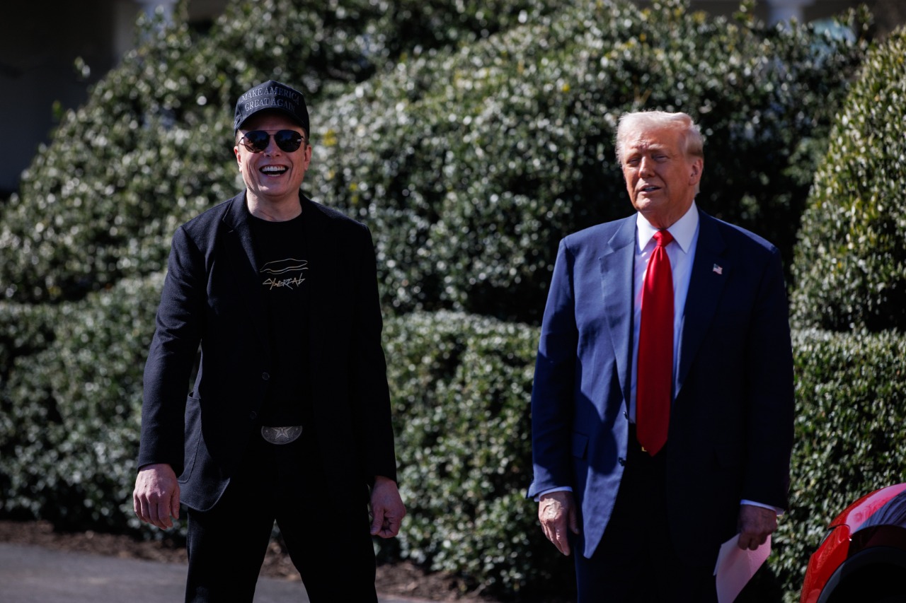 Илон Маск и Дональд Трамп