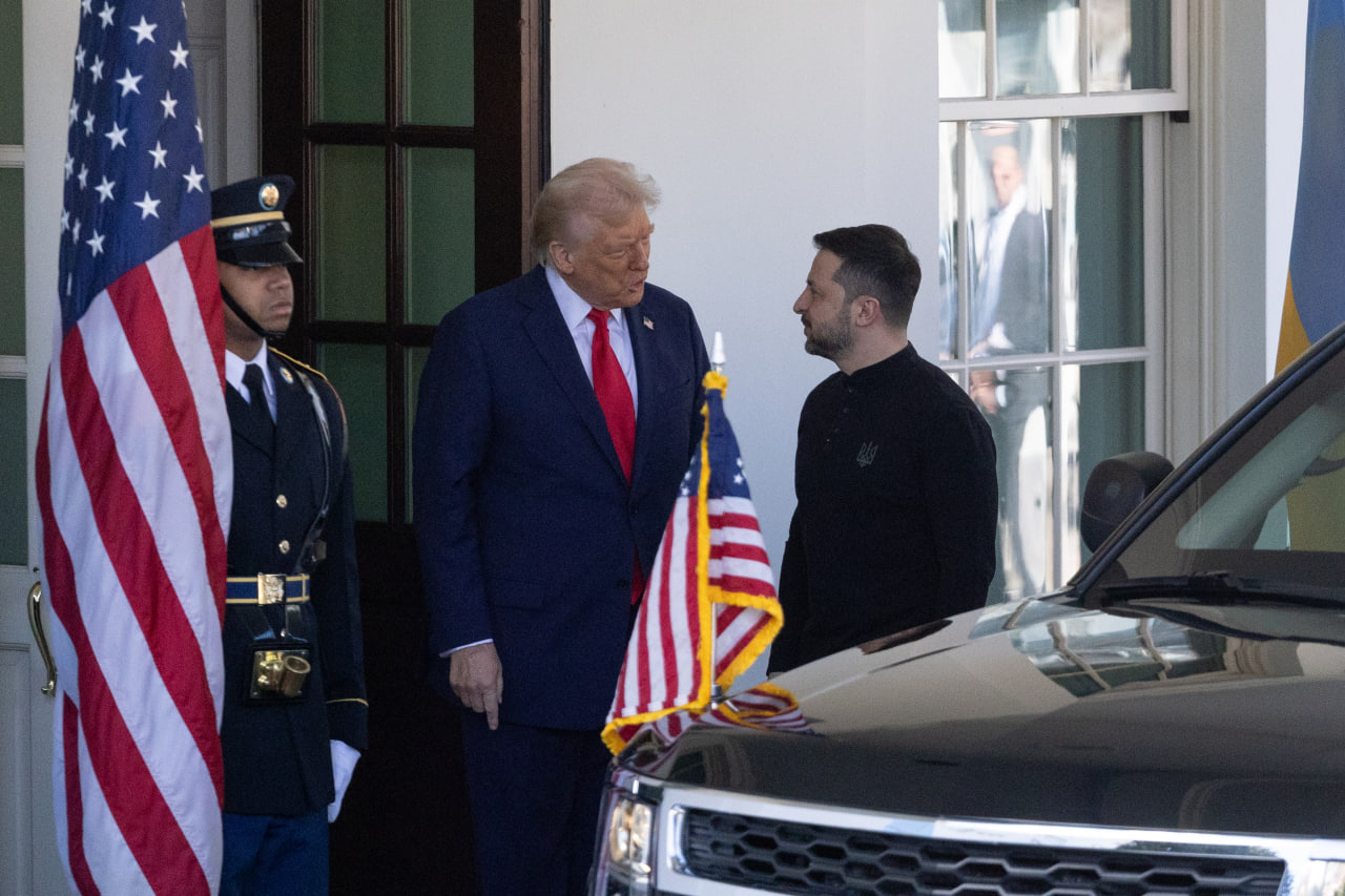 Дональд Трамп и Владимир Зеленский